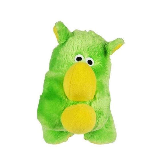 Dole Bananimal Rhinoceros Green Yellow Plush Toy Stuffed Korea 1983 Vintage - Picture 3 of 12
